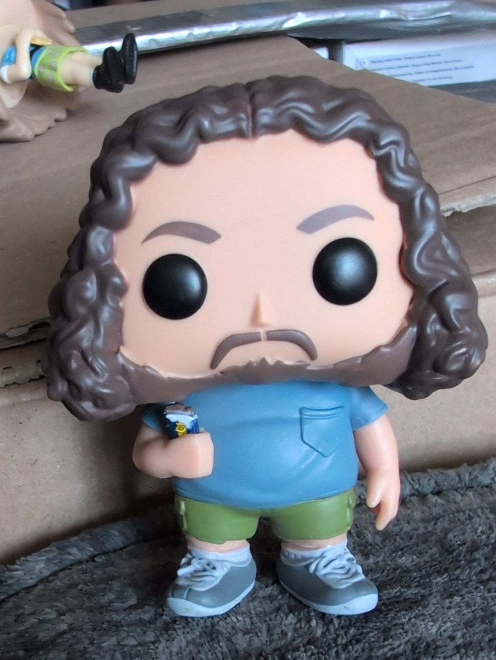 Funko Pop! Figure - Brown Hair, Blue Shirt, Green Shorts